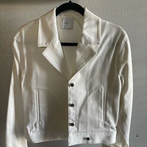Rosetta Getty White Cotton Jacket